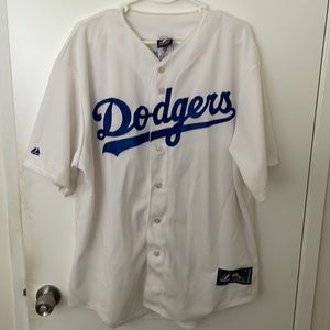 Los Angeles Dodgers Hyun Jin Ryu Majestic Brand Home jersey size XL